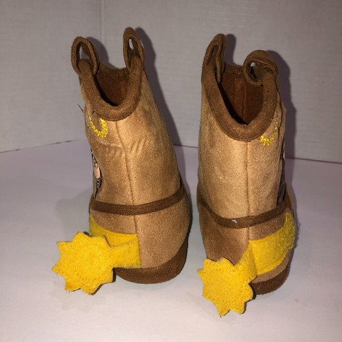 Zapatillas Disney Pixar Toy Story Niño Pequeño Talla 5 6 Botas Leñosas Zapatos Usadas en Excelente Condición - Imagen 5 de 8