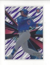 2015 Topps High Tek Purple Rainbow #HTJSR Jorge Soler Rookie Cubs Royals Braves