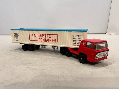 Majorette Bernard W/Majorette Container late 1960's Made In France 1/100 N Mint - Picture 6 of 11