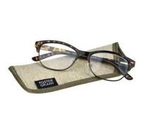 Foster Grant CLEO Tortoise Women's Reading Glasses Readers & Case New Choose MAG