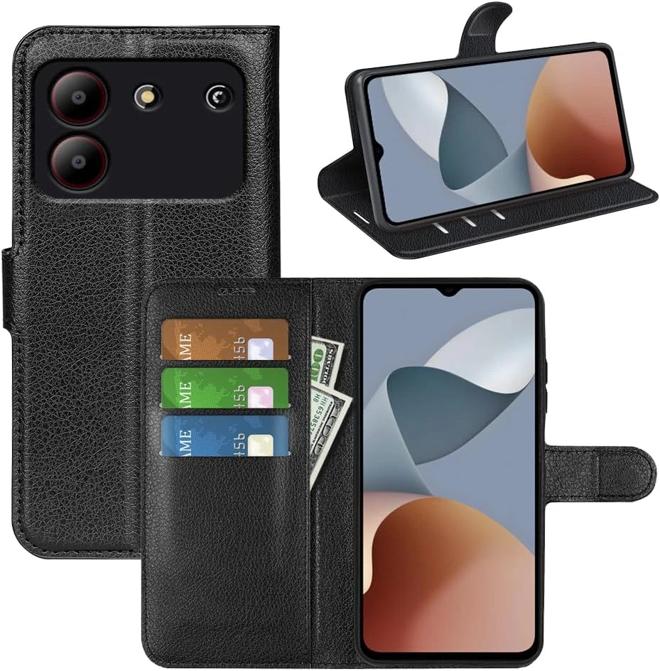 Adolasx Cover Portafoglio Magnetico Per ZTE Blade A73 4G – Custodia Flip In Pelle Sintetica E Silicone, Con Motivi Animali, Antiurto, Cinturino Incluso, Nastro - 3