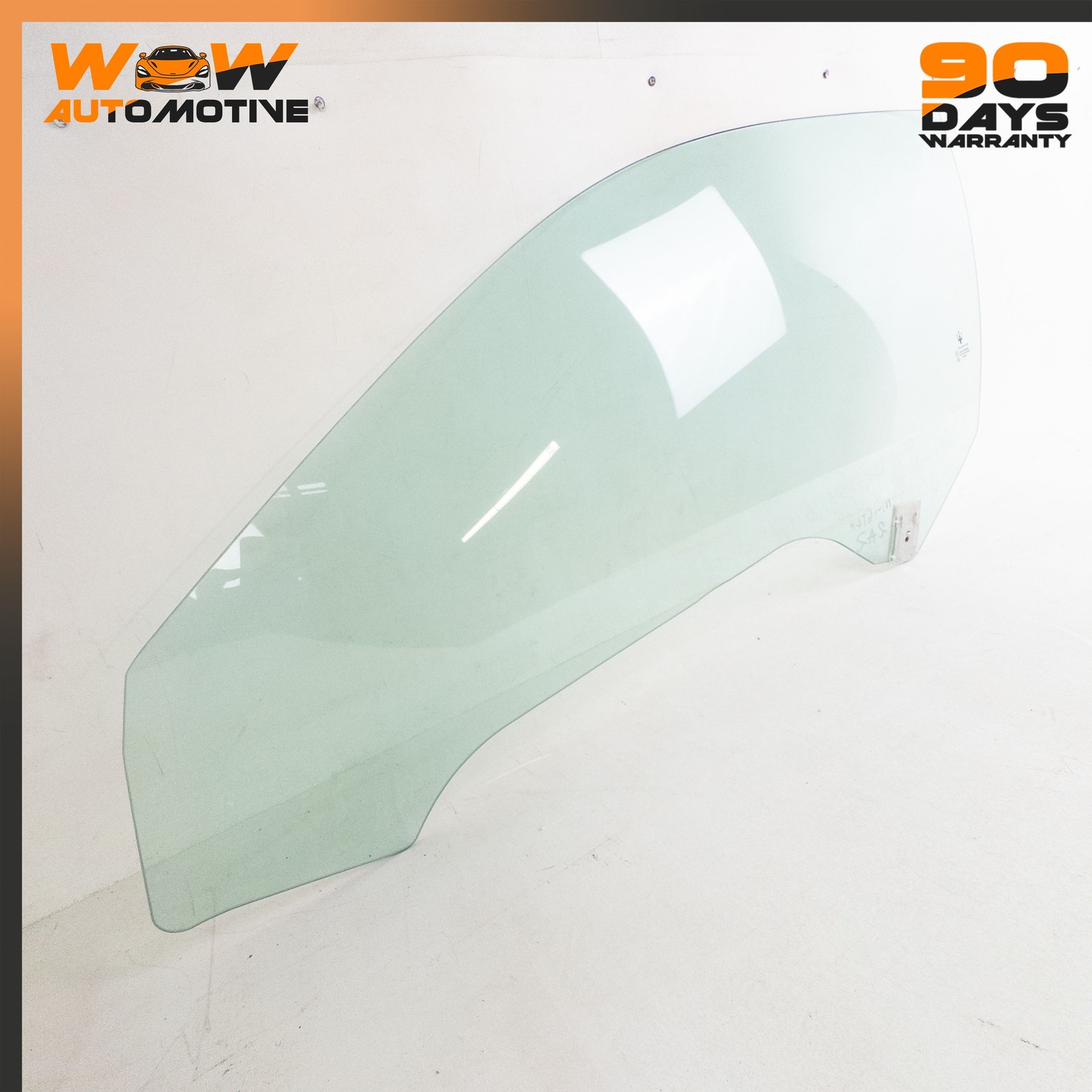 08-19 MASERATI GRANTURISMO FRONT LEFT DRIVER SIDE DOOR GLASS WINDOW OEM