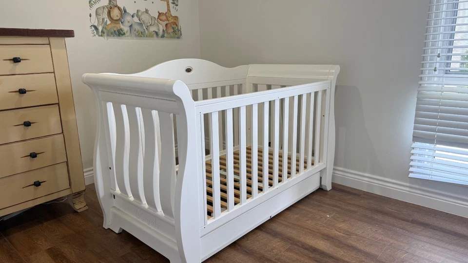 Boori Country Cleigh Cot White - image 4 of 4