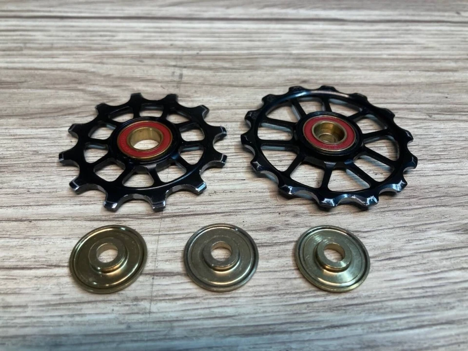 Kit de poleas de cerámica TOKEN 1724 TBT para piezas de ciclismo Shimano serie R9100/R8000 Foto 2 de 4