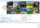 2006 ENGLAND : A BRITISH JOURNEY  - TEA GREEN H/S FDC FROM COLLECTION R27
