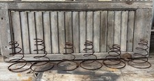 Lot of (6) Vintage Tornado Coil Bed Springs Crafting Farmhouse Rusty 5&rdquo; x 5&rdquo;