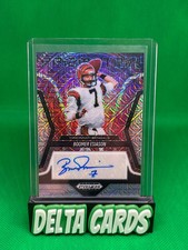 2025 Prizm Black Boomer Esiason #PS-BEN Prizmatrix Auto Mojo /25