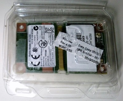 Lot 2 - Ralink RT3290 802.11b/g/n 1T1R Wi-Fi + Bluetooth 4.0 Half Mini PCIe Card