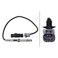 Sensor Abgastemperatur 2-Polig 370 Mm Kabel Hella FüR U.A. Volvo XC60