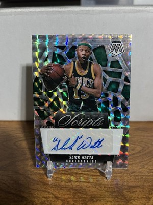 2024-25 Panini Mosaic - Scripts Slick Watts, Slick Watts #MS-SLK (AU)