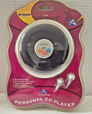 Audiovox CE172S Personal Portable Anti-Skip CD Player 2004 VTG Slim Design -NEW-