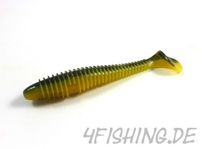 KEITECH FAT Swing Impact in 4.8'' - Farbe WATERMELON PP. / YELLOW