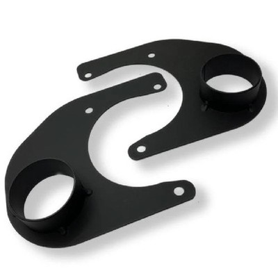 Bremsbelüftungsbleche Ankerbleche mit Schlauchanschluss 60mm passend für BMW E30