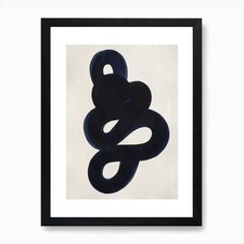 Japandi Abstract Minimal 11 Art Pri Framed Wall Art Poster Canvas Print Picture