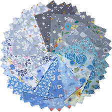 Charm Packs for Quilting 5 Inch Clearance, Quilting Cotton Fabric Squares Precut