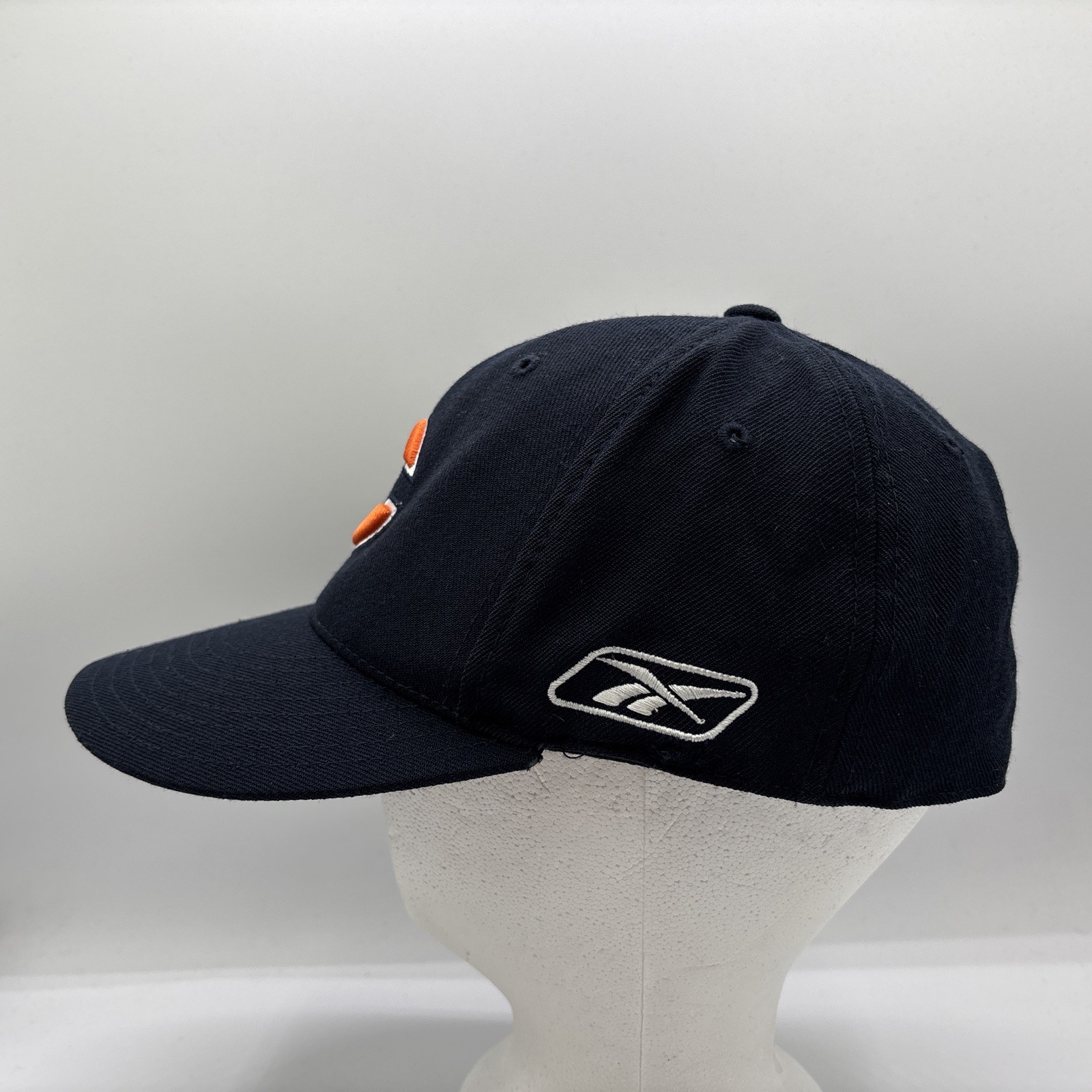 Chicago Bears Reebok NFL Team Apparel Authentic Sideline Headwear 7 1/4 Navy Hat thumbnail 3