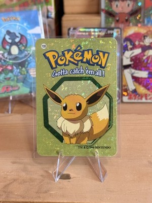 2000 Vintage Pokemon Vending Prism Sticker - Eevee Solo Gallery #133