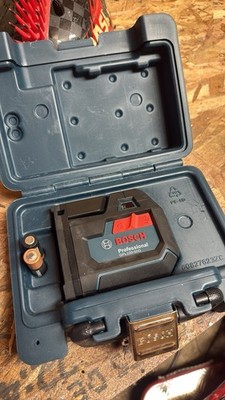 Bosch GPL100-50G 5-Point Green Beam Self-Leveling Laser Level w/ Hard Case