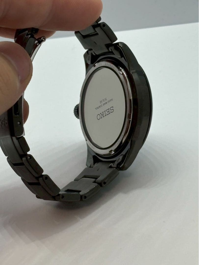 Seiko Wristwatch Selection Basic Solar Radio Stai… - image 3