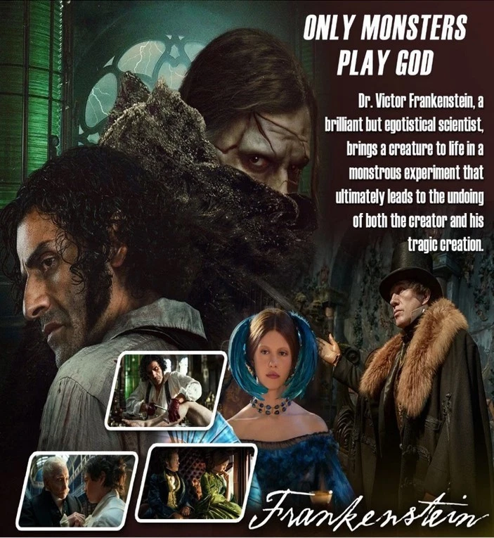 DVD Frankenstein  2025 Film Fantasy Horror Psycho English Subtitle All Region - Image 2 of 4