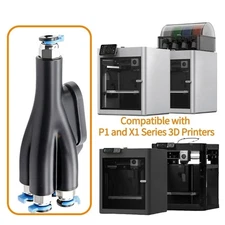 4-in-1 PTFE Adapter 3D Printer Accessories Tubing Connector For P1P/P1S/X1C