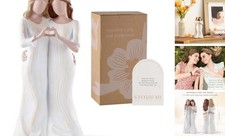 Sister Figurines - Best Friends Gifts for Women, Bestie Heart Gesture