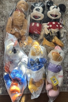 Disney Mickey Mouse And Friends Folkmanis Puppets Set Of Six In