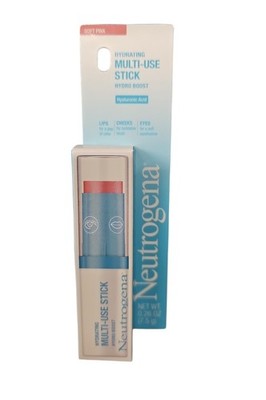 Neutrogena Hydro Boost Hydrating Multi-Use Makeup Stick, Soft Pink