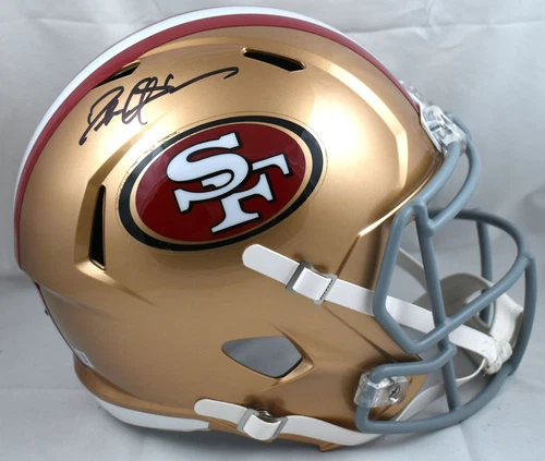 Deion Sanders Autographed San Francisco 49ers F/S Speed Helmet - Beckett W Holo - Picture 1 of 5
