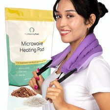 Microwavable Heating Pads for Lower Back, Neck, and Shoulder Pain Relief - Mo...