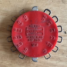 Champion Tools SAE and Metric Spark Plug Gap Check Tool Red CT-480 USA