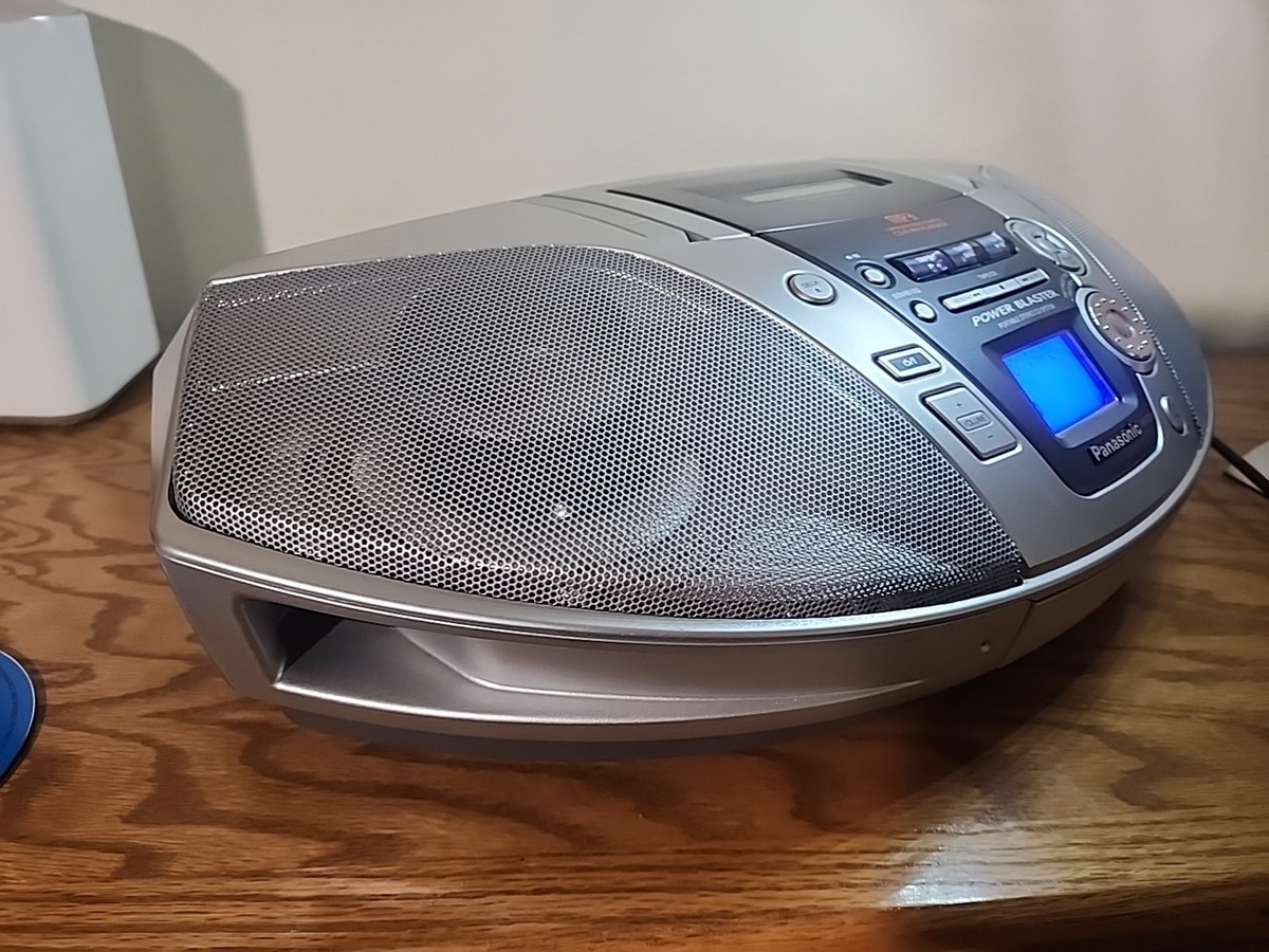 Panasonic RX-ES29 Power Blaster CD Player Cassette Tape FM/AM/MW