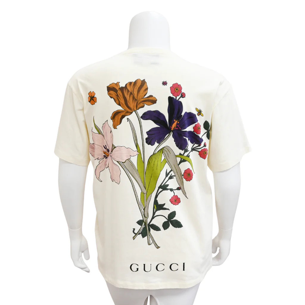 GUCCI | Ivory Chateau Marmont T-Shirt Size XL | eBay