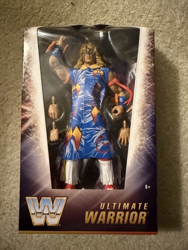 Ultimate Warrior WrestleMania 12 WWE WWF Elite Ringside Exclusive Figure IN HAND