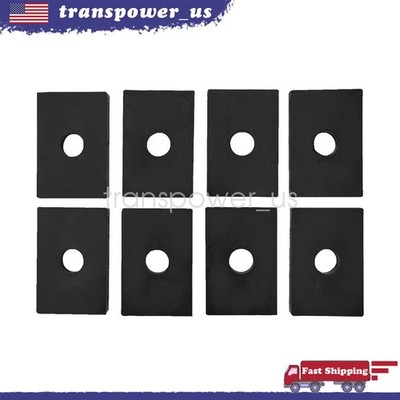 Fits 1947-87 Chevy 3100 C10 GMC Pickup Rubber Bed Mount Pad Kit 8pcs GM Truck