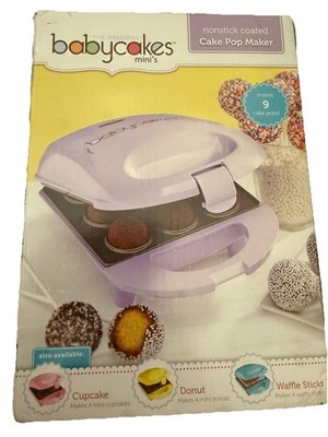 Babycakes Mini s Nonstick Coated Cake Pop Maker Purple Model 