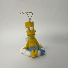 The Simpsons Christmas Ornament Bart Angel On Cloud