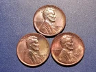 Uncirculated 1940-P,D & S Lincoln Cents