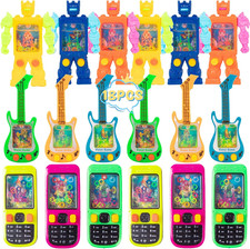 24Pcs Handheld Water Game Mixed Design,Colorful Water Ring Toss Handheld Toys,Pa