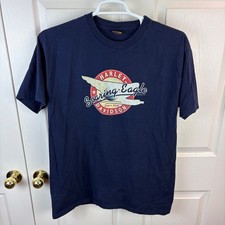 VIntage Harley Davidson Soaring Eagle T-Shirt Blue 2003 Size XL Short Sleeve