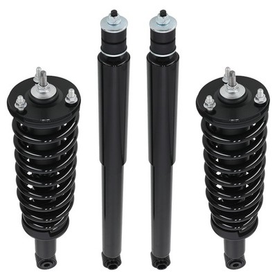 4pc Front Strut w/ Coil Spring Rear Shock Absorbers For Toyota Sequoia 2001-2007