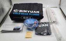 BINYUAN XL Ice Bath Tub for Athletes with Cover 99 Gal Cold Plunge Tub for Recov