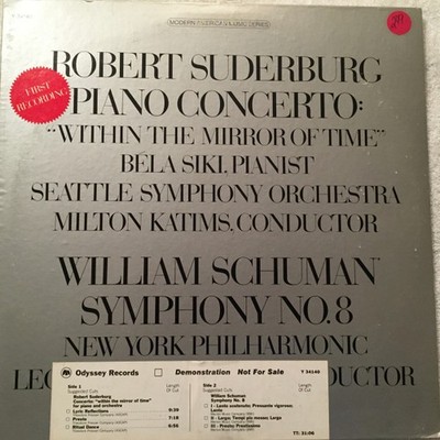 Robert Suderburg / William Schuman - Seattle Symphony Orchestra & Bela Siki Cond