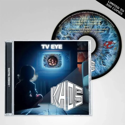 KAOS - TV Eye (LIM. 300 CD* CAN HARD ROCK / HEAVY METAL 1987)