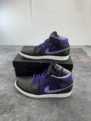 Nike Air Jordan 1 Retro Phat Men's Size 13 US Shoes Purple Black Sneakers NEW