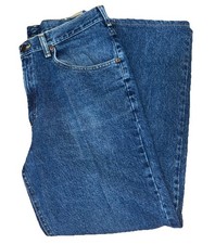 Vintage 90s Lee Mens Denim Jeans 34x30 Medium Wash Fade EUC Y2K 5 Pocket Grunge