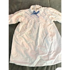 American Girl Doll KIRSTEN'S White FLANNEL NIGHTGOWN Pleasant Company