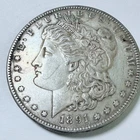 1891-S Morgan Silver Dollar $1 Coin, 90% Silver Nice Coin #7884