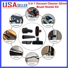 Household Cleaning Vacuum Attachments Crevice Tool Brush Nozzle Cleaner Kit