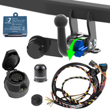 Anhängerkupplung abnehmbar +E-Satz SPEZ 13-pol für VOLVO XC90 1 I (04-15)